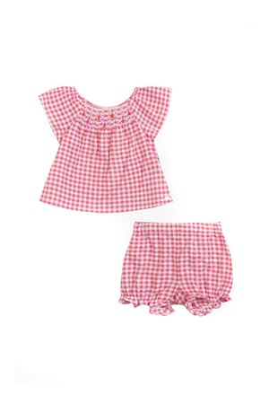 Red-and-white checkered cotton baby set TARTINE ET CHOCOLAT KIDS | CC370613526E